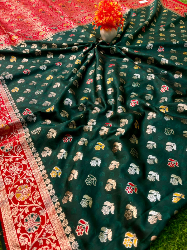 Mashru katan silk